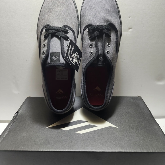 Emerica Wino Cruiser Grey/Black Men's Shoes - Picture 9 of 9